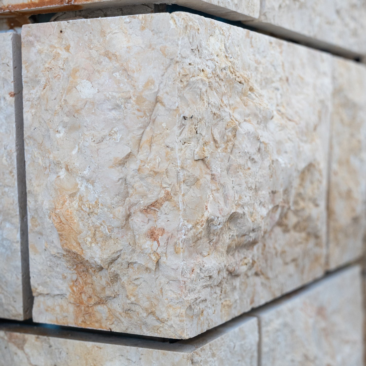 Mediterranean Light Rockface Wall Cladding