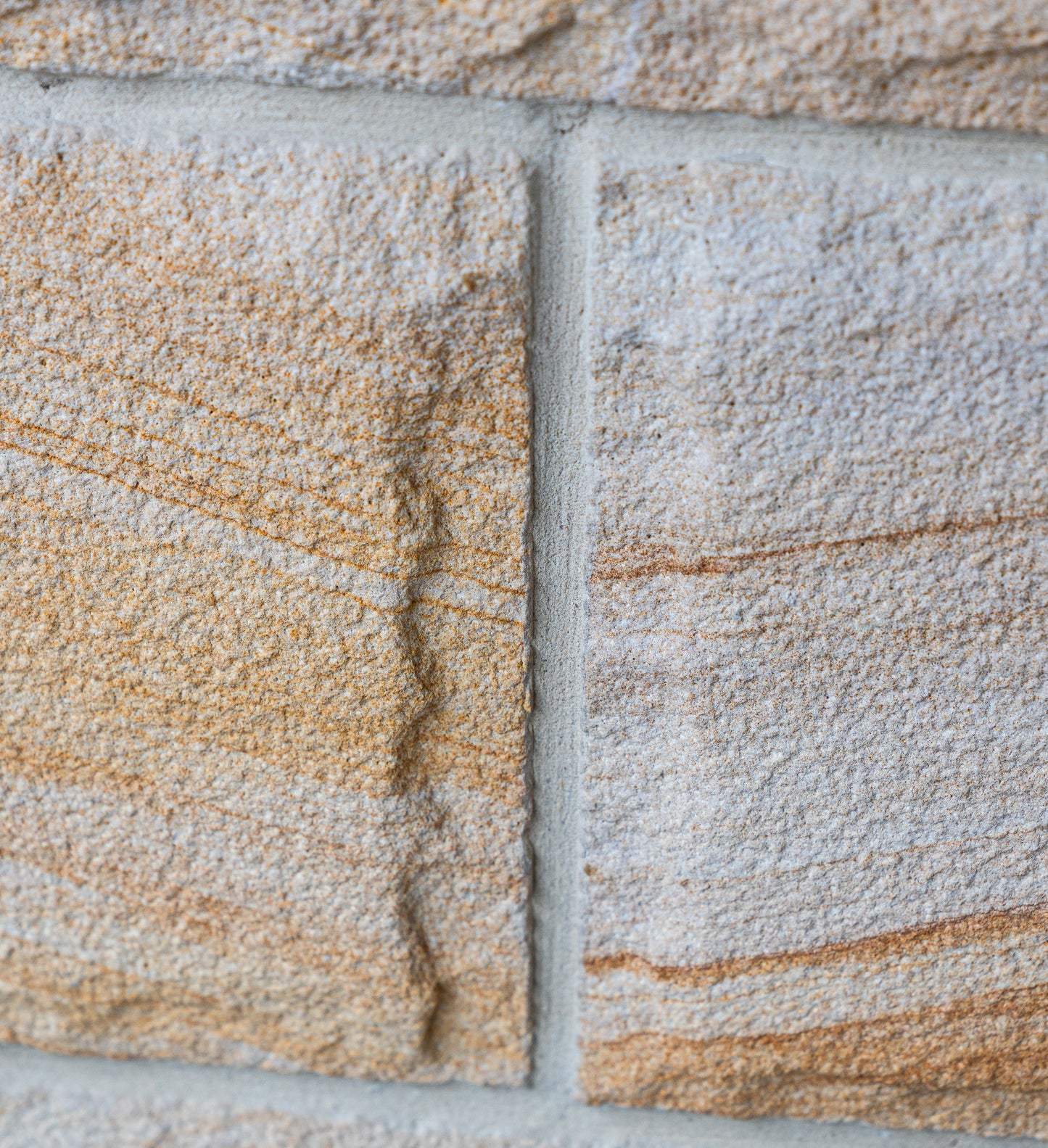 Indian Teakwood Rockface Sandstone Cladding