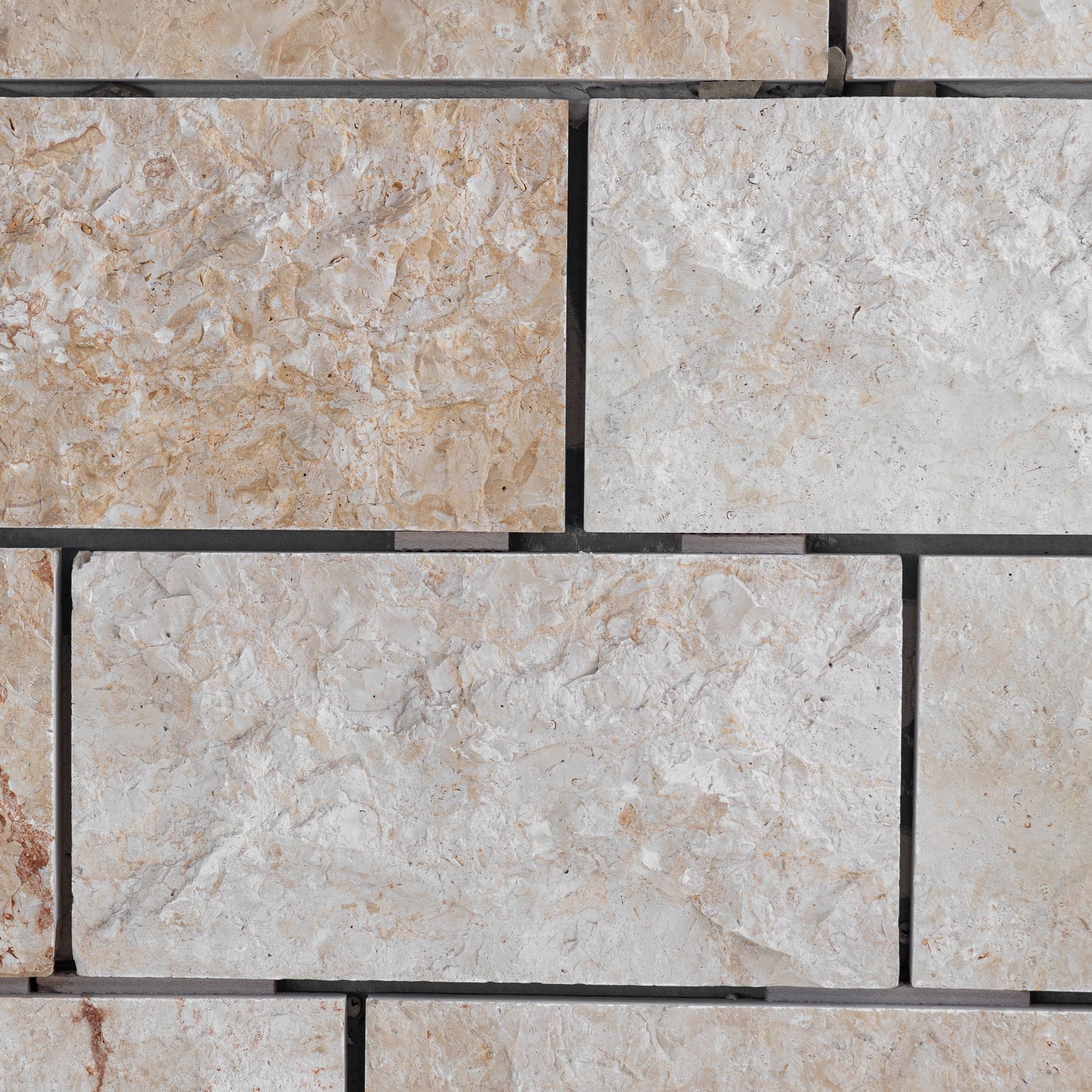 Mediterranean Light Rockface Wall Cladding