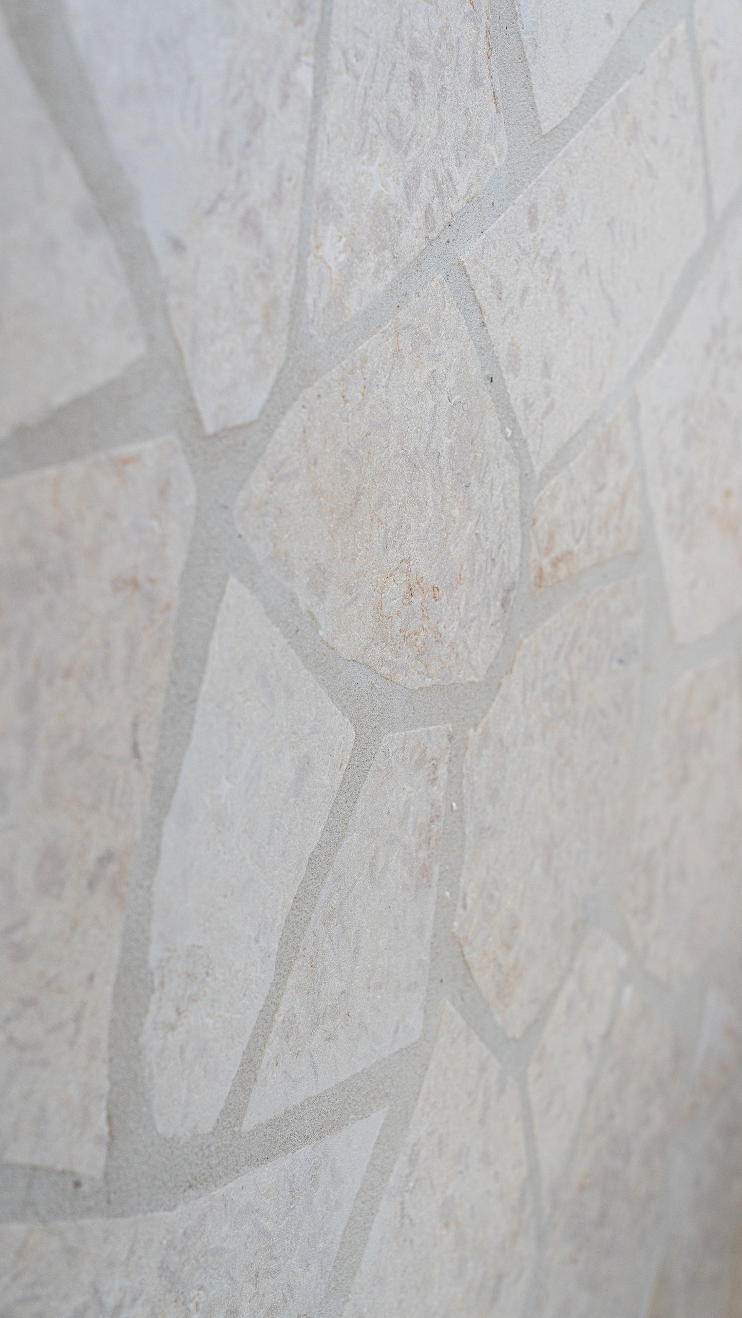 Cream Siena Limestone Crazy Pavers