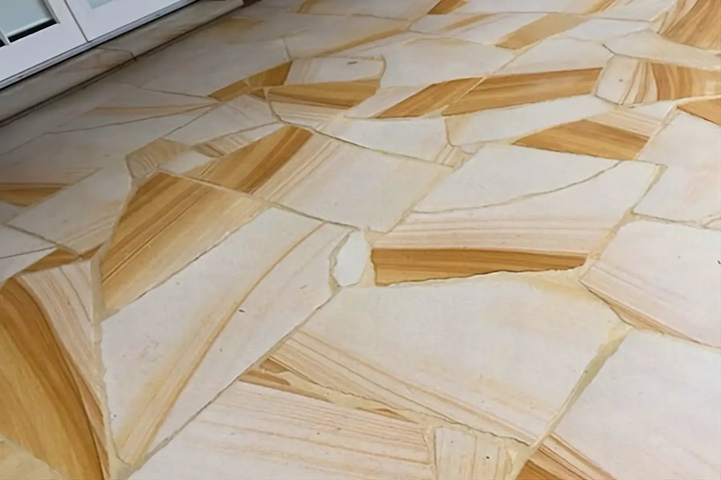 Premium Honed Australian Sandstone Paving