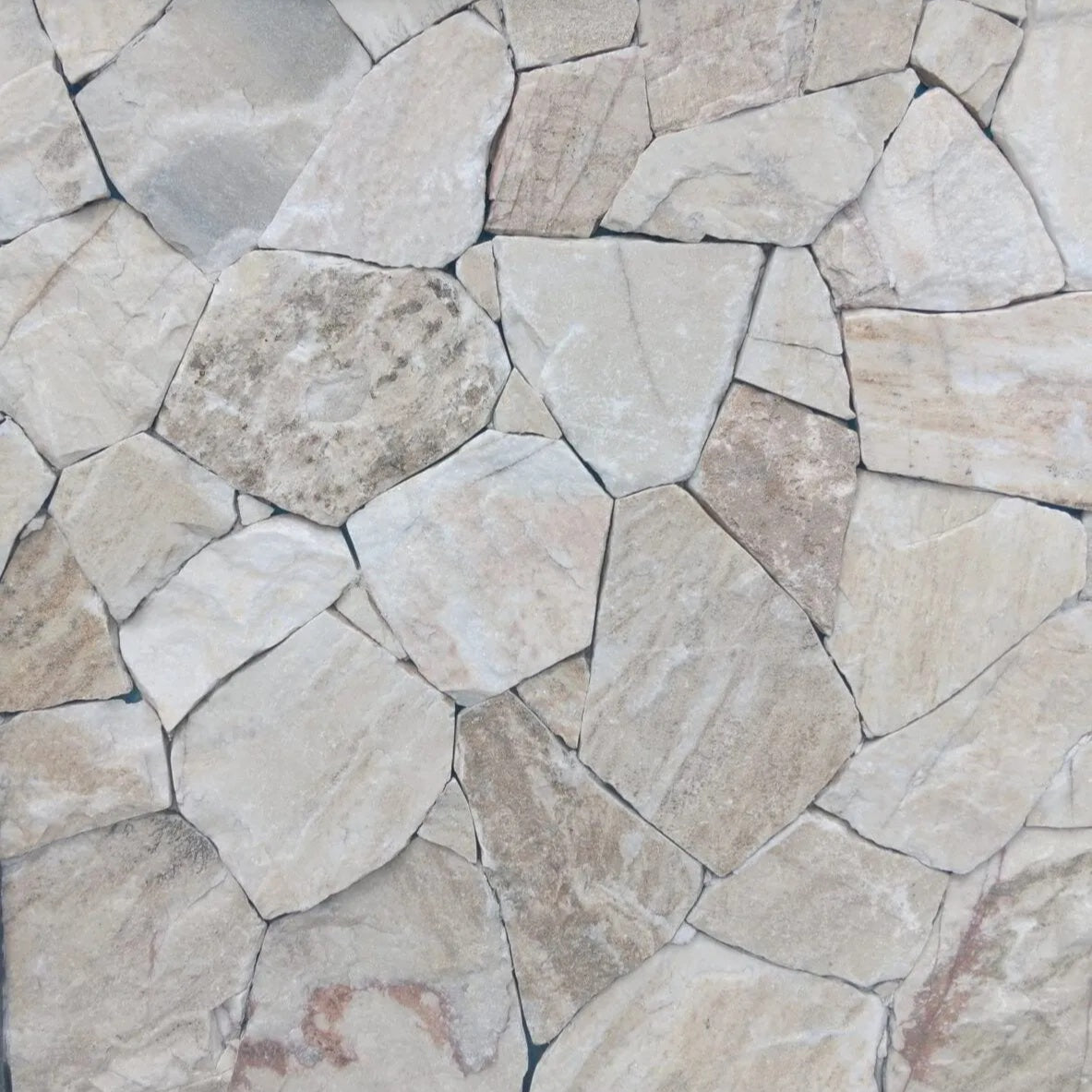 Beige Irregular Eyre Random Cladding