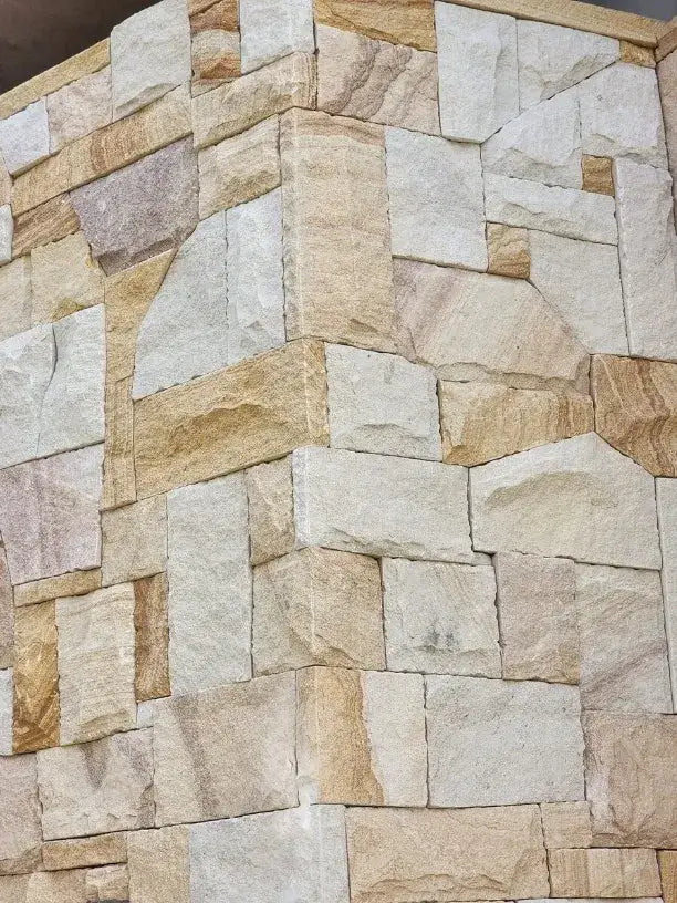 Colonial Banded Split Sandstone Cladding