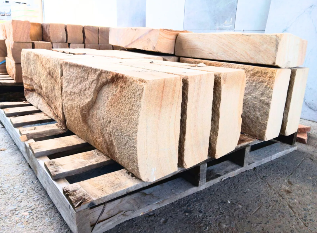 Sandstone Garden Edging 500x300x120mm