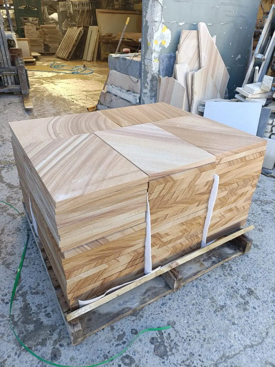 Australian Sandstone Premium Honed Paving