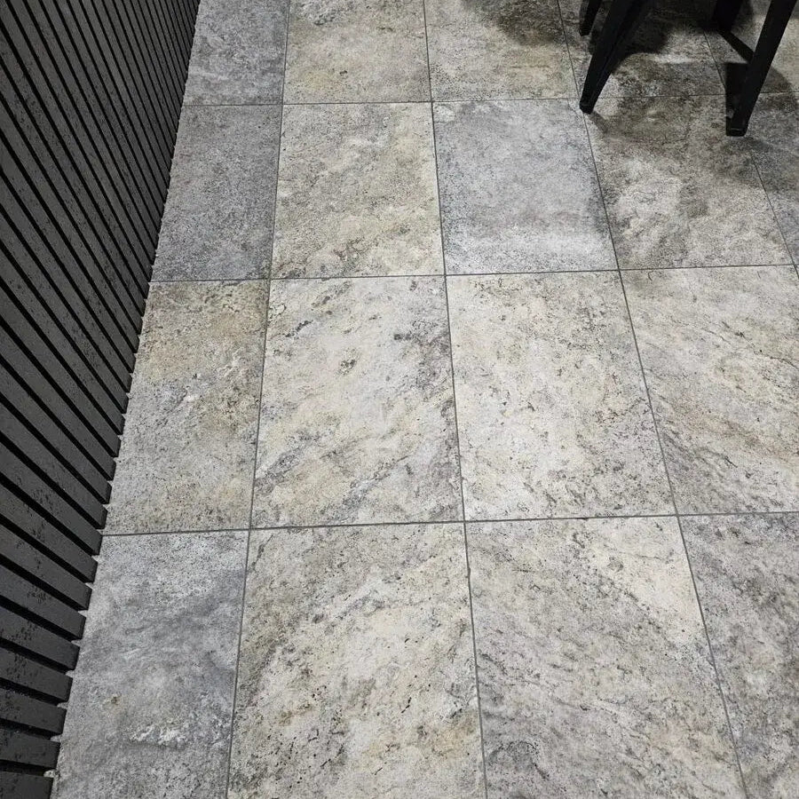 Travertine Tile & Paver - Silver
