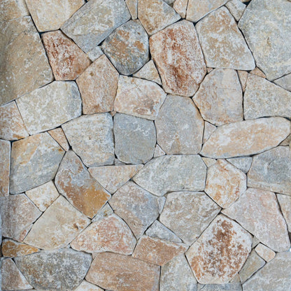 Mixed Beige Quartz Random Cladding