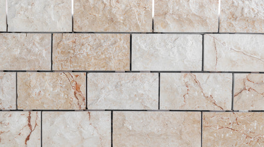 Mediterranean Light Rockface Wall Cladding