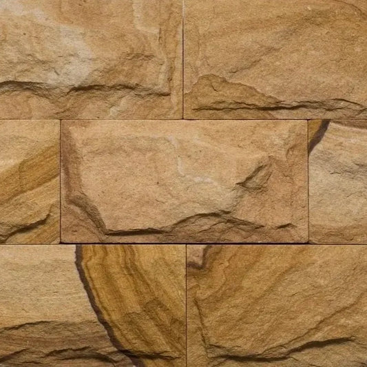 Australian Brown Rockface Sandstone Cladding