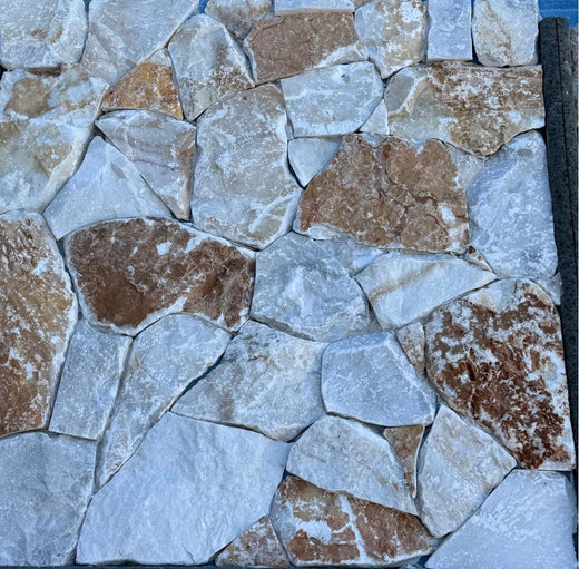 Carrara Marble Wall Random Cladding