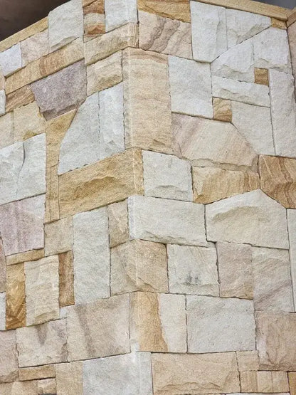 Colonial Banded Split Sandstone Cladding