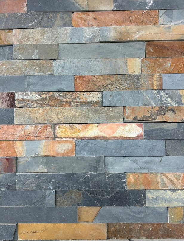 Rustic Stacked Stone Cladding
