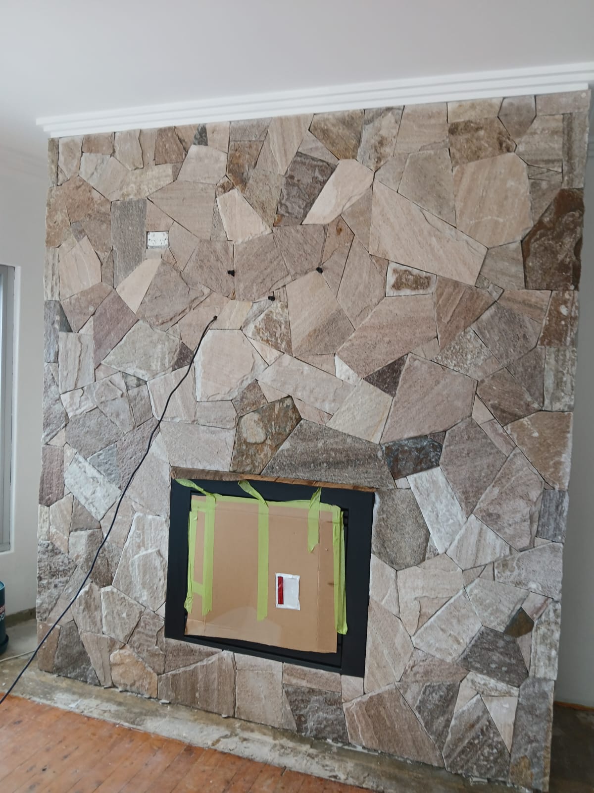 Goldenline Limestone Random Cladding