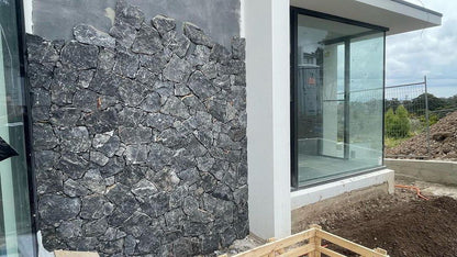 Black Limestone Random Cladding