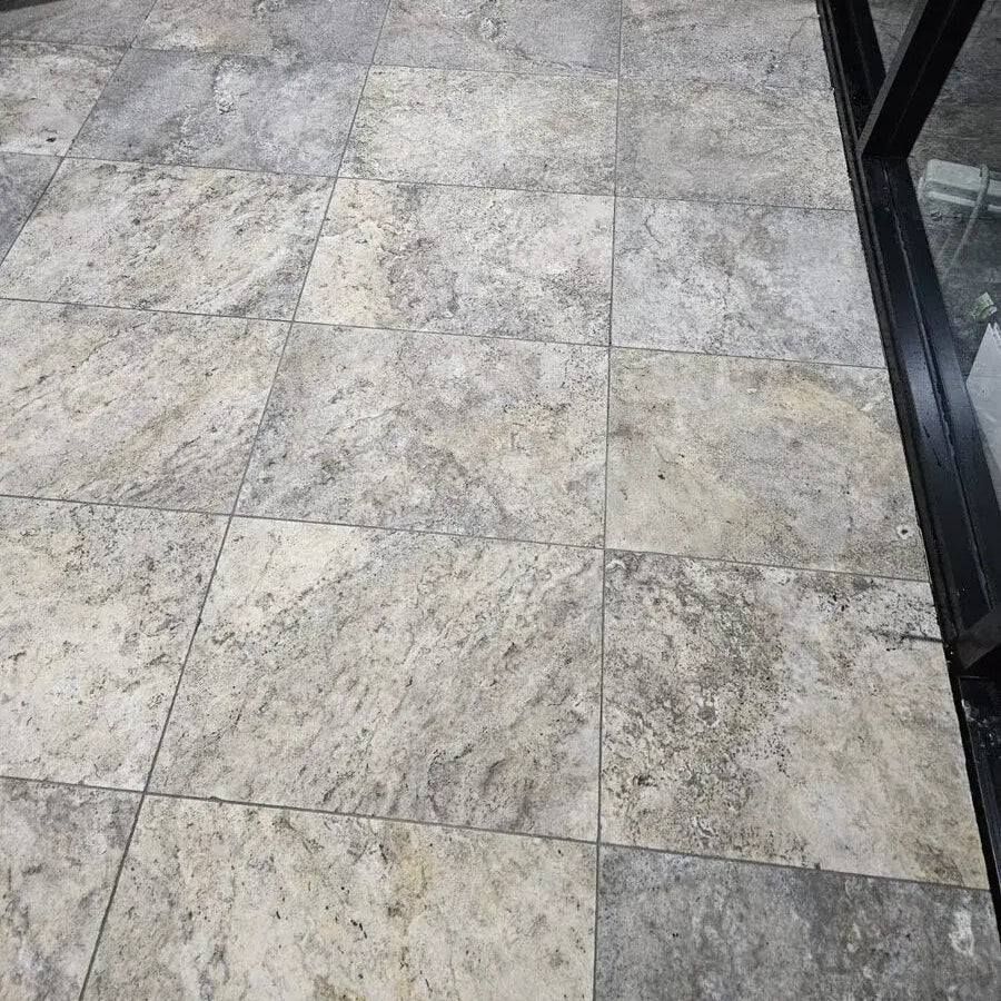 Travertine Tile & Paver - Silver