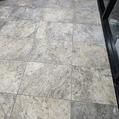 Travertine Tile & Paver - Silver